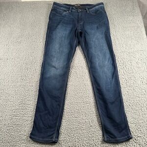 DU/ER L2X Slim Fit Dark Wash Denim‎ Jeans Mens 33x32Comfort Stretch